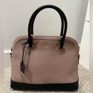 Kate Spade Black and Tan Women's Purse (New Listing)